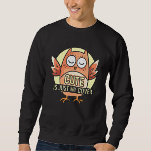 Ist nur mein Cooler Besitzer des Cover Owl Eagle B Sweatshirt