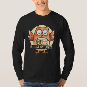 Ist nur mein Cooler Besitzer des Cover Owl Eagle B T-Shirt