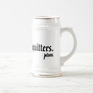 Ist SO BALD WIE MÖGLICH für Drückeberger Bierglas