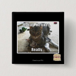 Ist Umarmung. Er mag Button