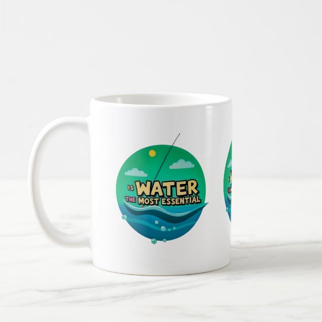 Ist Wasser die wichtigste Ressource Kaffeetasse (Links)
