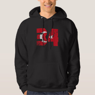 Istanbul 34 Memleket Türkei Flaggenidee Hoodie