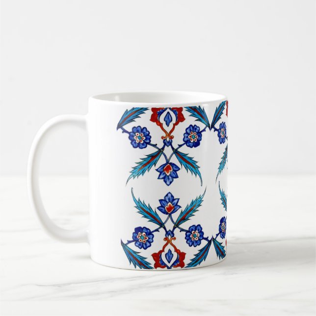 Istanbul, die Türkei - Fliesen-Mosaik Kaffeetasse (Links)
