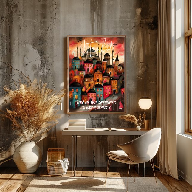 Istanbul: Donde Oriente y Occidente se Encuentran Poster (Von Creator hochgeladen)