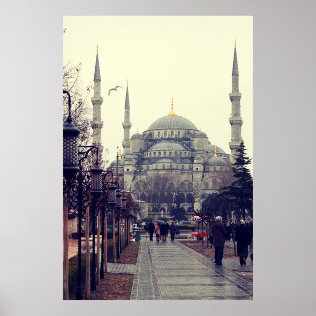 Istanbul drucken. Wohngestaltung der Reisefotograf Poster (Vorne)