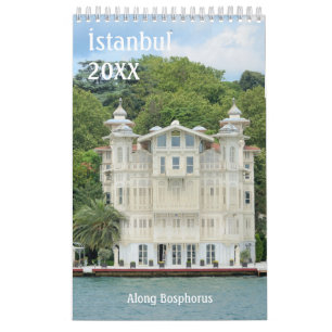 Istanbul entlang des Bosporus-Kalenders 2021 Kalender
