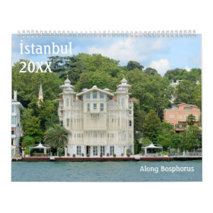 Istanbul entlang des Bosporus-Kalenders 2021 Kalender
