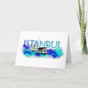 Istanbul Feiertagskarte