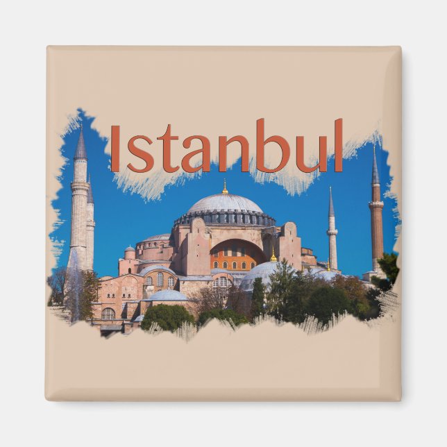 Istanbul: Hagia Sophia Magnet (Vorne)