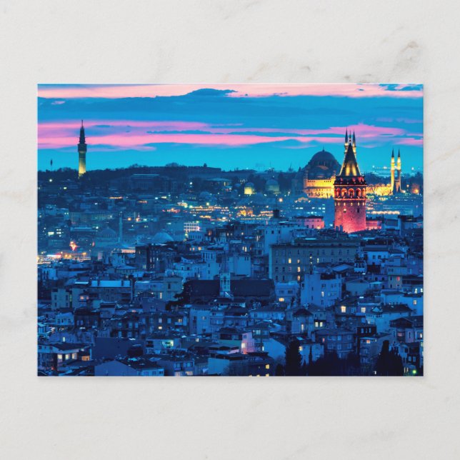 Istanbul Postkarte (Vorderseite)