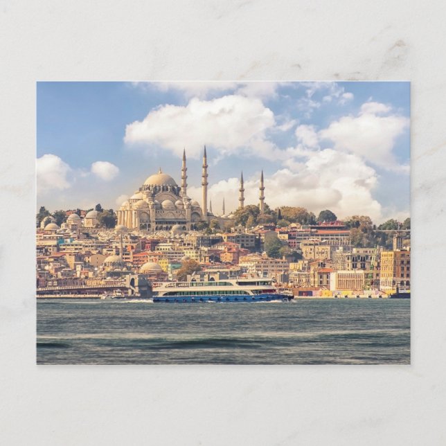 Istanbul Postkarte (Vorderseite)