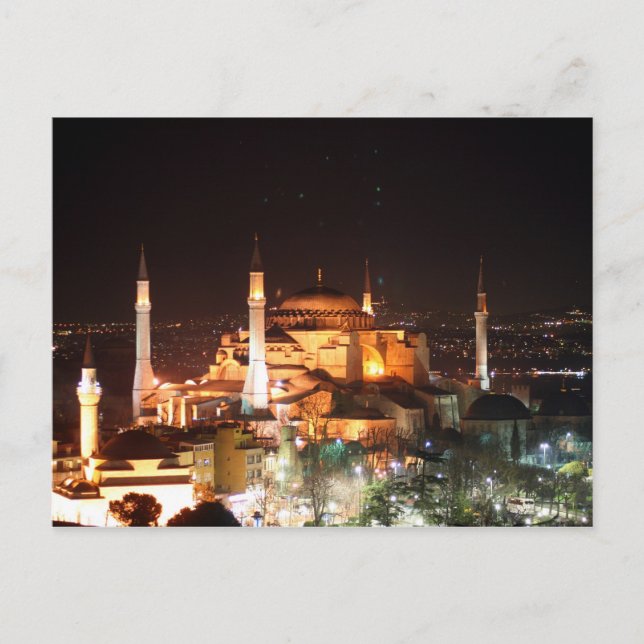 Istanbul Postkarte (Vorderseite)
