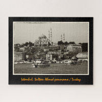 Istanbul, Sultan Ahmed panorama, Türkei Historisch