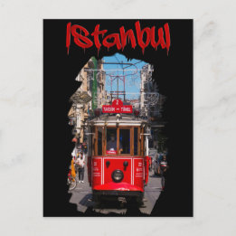 Istanbul: Taksim Tram Postkarte