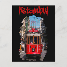 Istanbul: Taksim Tram Postkarte