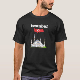 Istanbul trip Souvenir Blue Mosque Türkischer Land T-Shirt