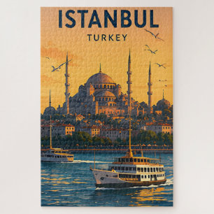 🕌 Istanbul Türkei Blaue Moschee und Bosporus-Blic