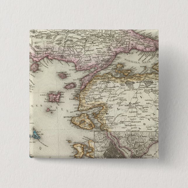 Istanbul, Türkei Button (Vorderseite)