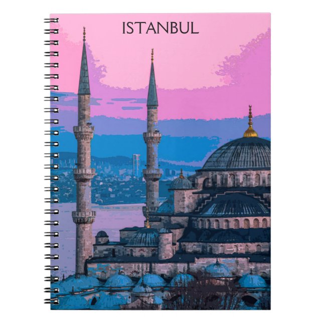 Istanbul Türkei Hagia Sophia Architektur Notizblock (Vorderseite)