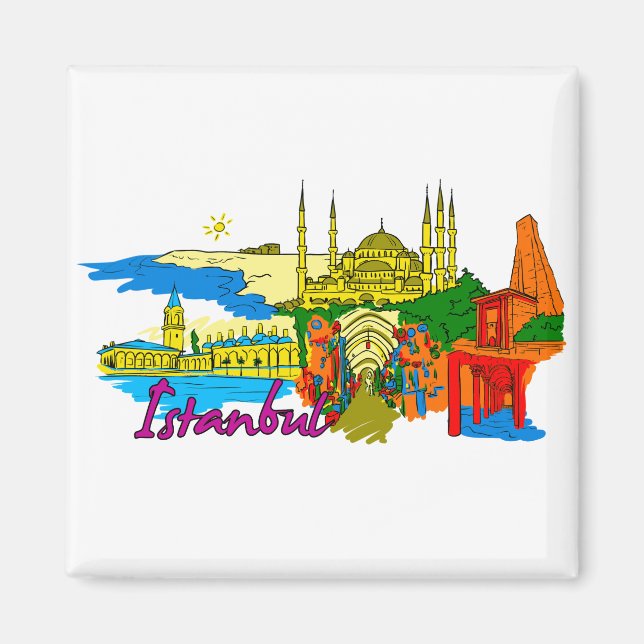 Istanbul - Türkei.png Magnet (Vorne)
