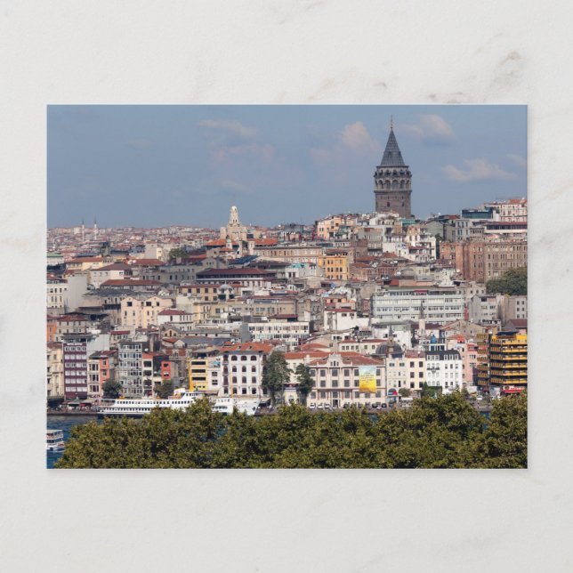 Istanbul Türkei Postkarte (Vorderseite)