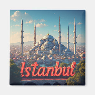 Istanbul Türkei Reise Geschenk für Entdecker 🗺️ Magnet