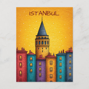 Istanbul Türkei Reise Postkarte