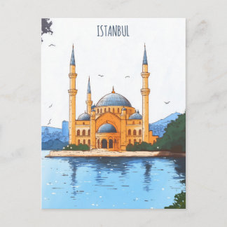 Istanbul Türkei Reise Postkarte