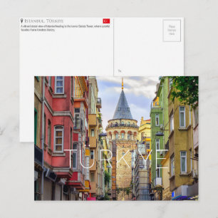 Istanbul, Türkei Reise-Postkarte Postkarte