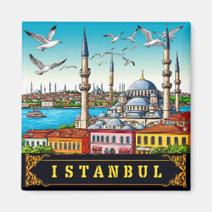 🧲 Istanbul Türkei Reiseerinnerung Von Urlaub Magnet
