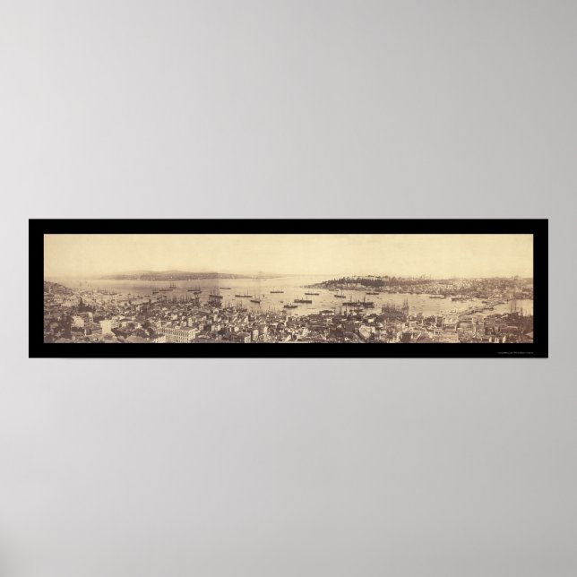 Istanbul Turkey Photo 1876 Poster (Vorne)