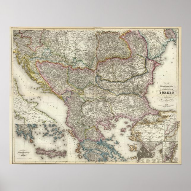 Istanbul, Turkey Poster (Vorne)