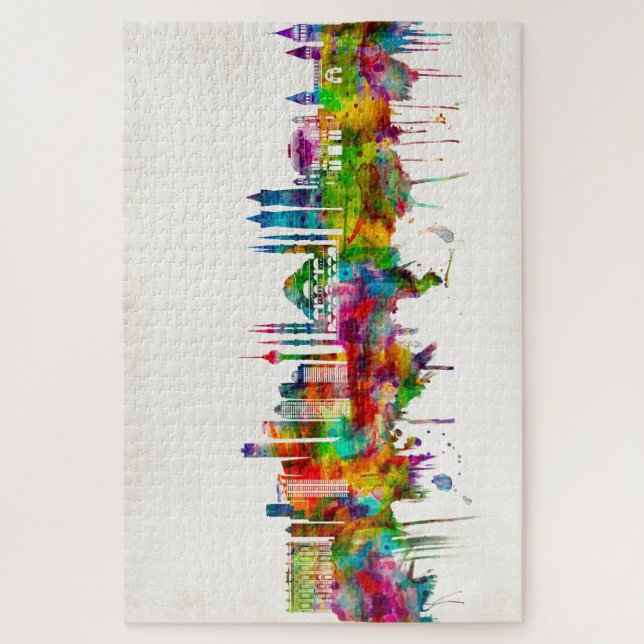 Istanbul Turkey Skyline (Vertikal)