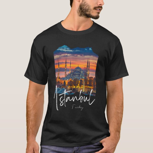 Istanbul Turkey Souvenir T Shirt (Vorderseite)