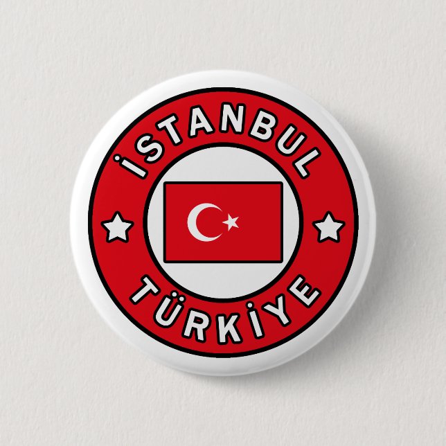İstanbul Türkiye Button (Vorderseite)