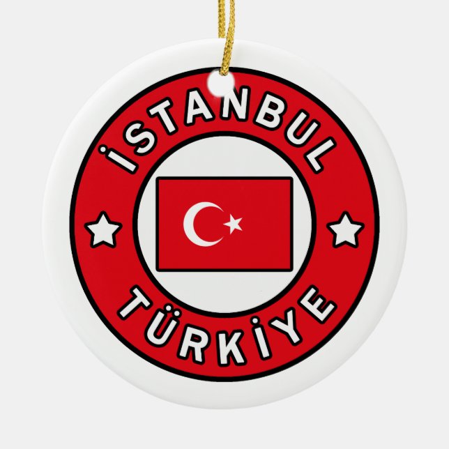 İstanbul Türkiye Keramik Ornament (Vorne)