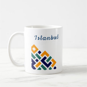 Istanbul Turkiye Souvenir Colorful Kaffeetasse
