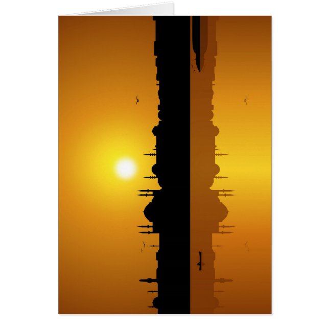 Istanbul und Sonnenuntergang (Vorne)