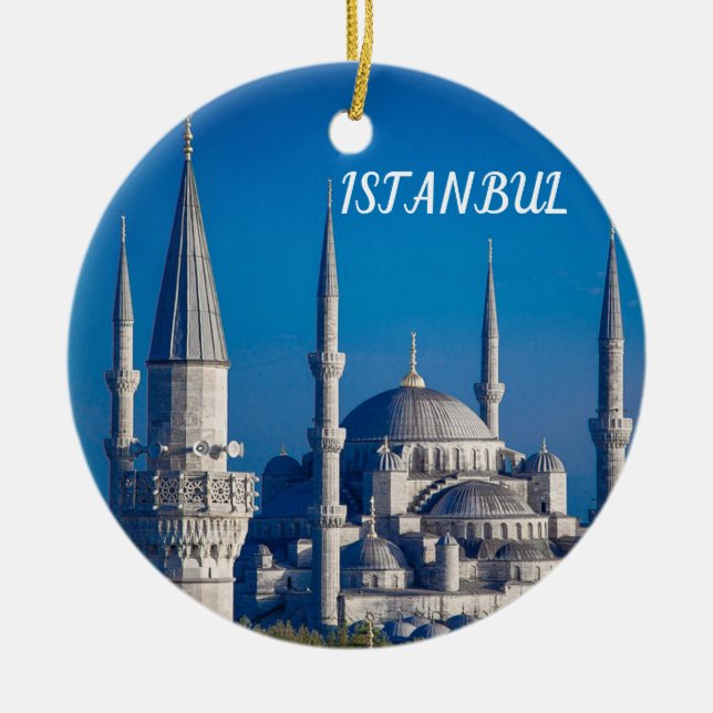 Istanbul Urlaub Weihnachtsschmuck (Vorne)