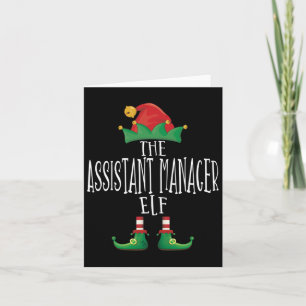 Istant Manager Elf Shirt Familie Matching Group Ch Karte