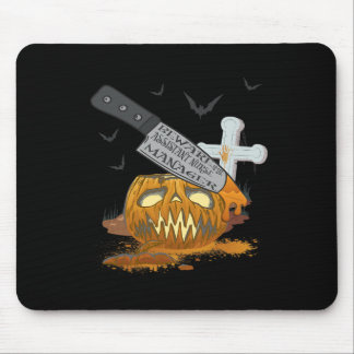 Istant Nurse Manager Funny Halloween Party Mousepad