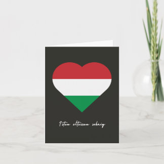 Isten éltessen sokáig, Ungarischer Geburtstag Karte