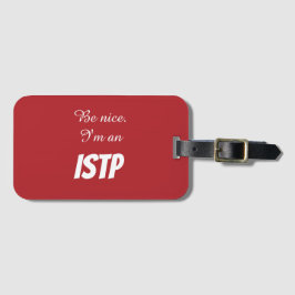ISTP-Gepäckmarke Gepäckanhänger