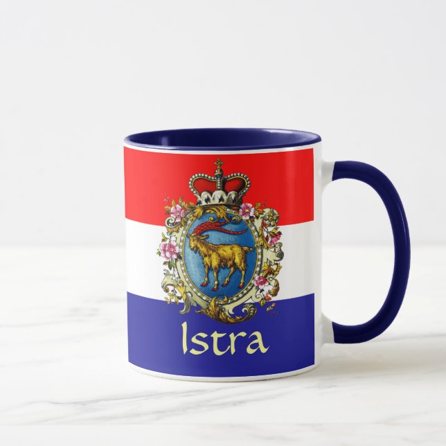 Istria Wappen Tasse (Rechts)