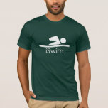 "iSwim" Mens Swim Shirt<br><div class="desc">Ideal für jeden Wettkampfsportler (auch Kinder!) Klicken Sie auf "Anpassen!",  um persönliche Informationen hinzuzufügen oder um ein eigenes Meisterwerk zu kreieren!</div>