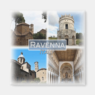 IT3252 Europa. Italien, Kühlschrank Ravenna Magnet