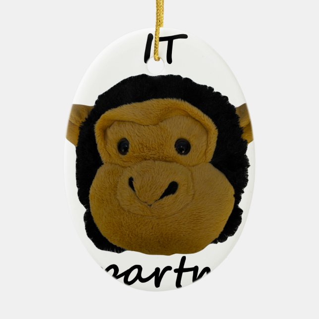 IT-Abteilung Keramik Ornament (Vorne)