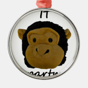 IT-Abteilung Silbernes Ornament