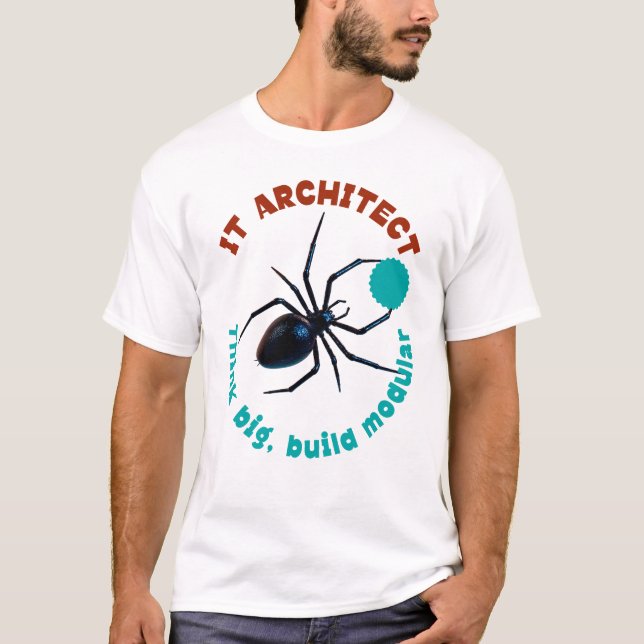 IT-Architektur: Big Think, modulare, komfortable I T-Shirt (Vorderseite)