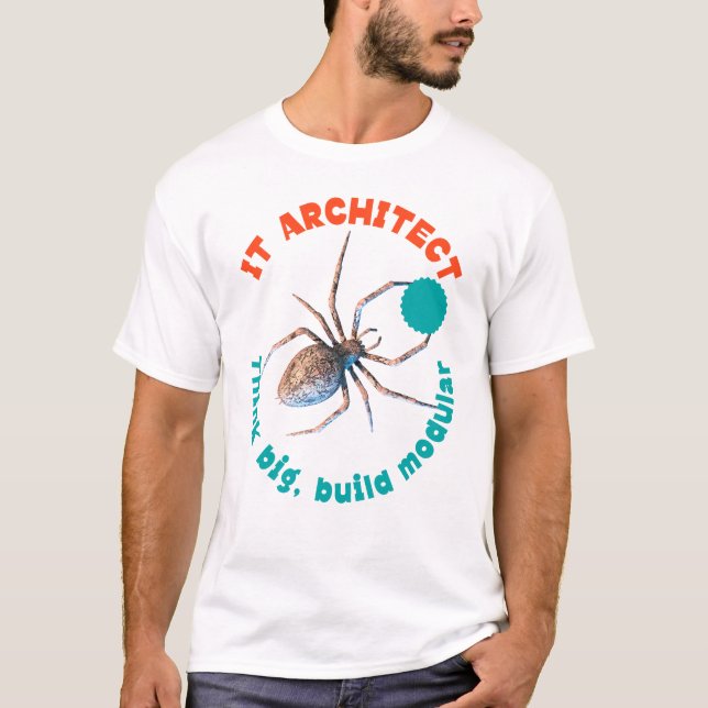 IT-Architektur: Big Think, modulare, komfortable I T-Shirt (Vorderseite)